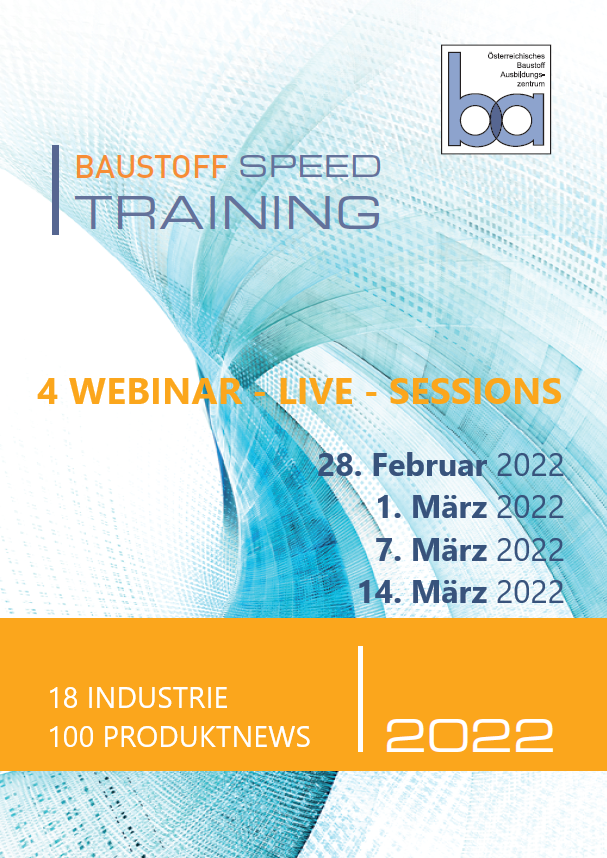 Baustoff Speed Training 2022